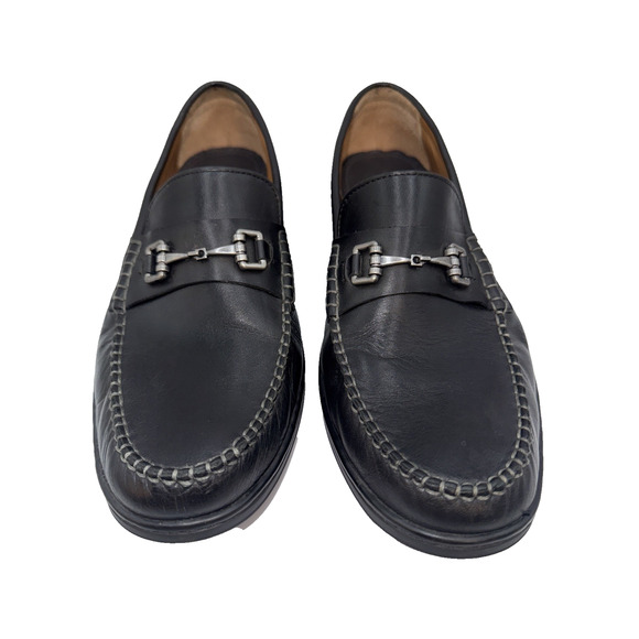 Cole Haan Riverside Bit Driver Loafers Black Leather Size 11M - Picture 1 of 9